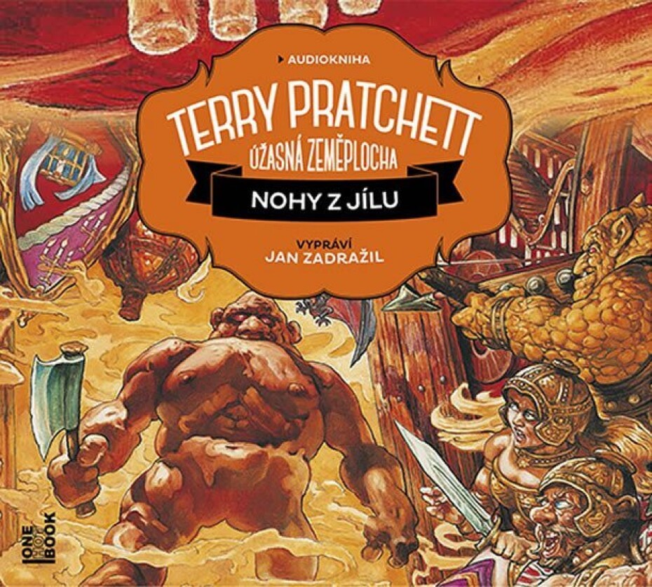 Nohy z jílu - CDmp3 (Čte Jan Zadražil) - Terry Pratchett - main (0)