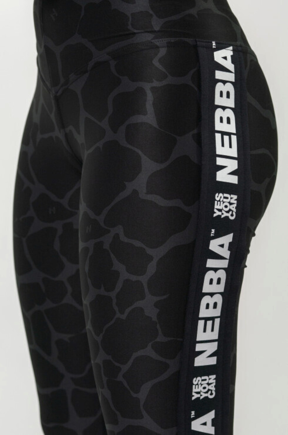 Dámské legíny Nebbia  Nature Inspired Womens High waist leggings 546 black L - main (1)