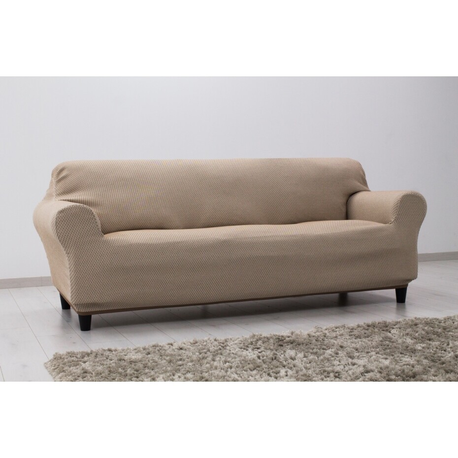 Forbyt Napínací potah na sedačku IRPIN béžová, 140 - 180 cm - main (1)