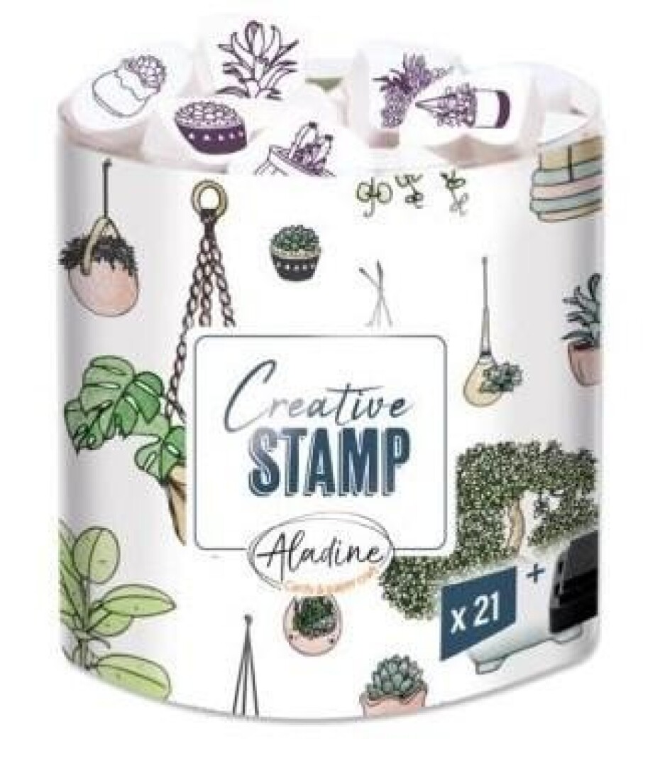 Razítka Creative Stamp - Rostliny, 21 ks - main (0)