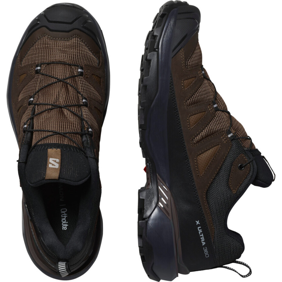 Pánská outdoorová obuv Salomon X Ultra 360 Leather Gore-Tex Dark Earth/Delicioso/Sharkskin  UK 10 - main (2)