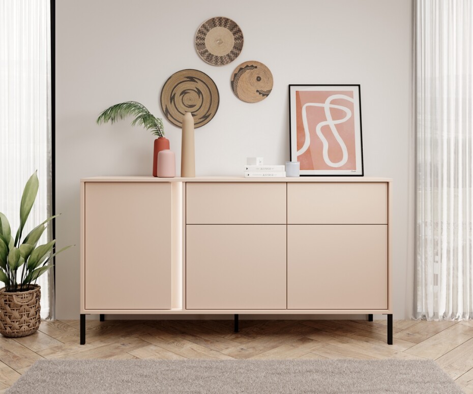 ArtLas Komoda DUST 153 3D2S - main (1)