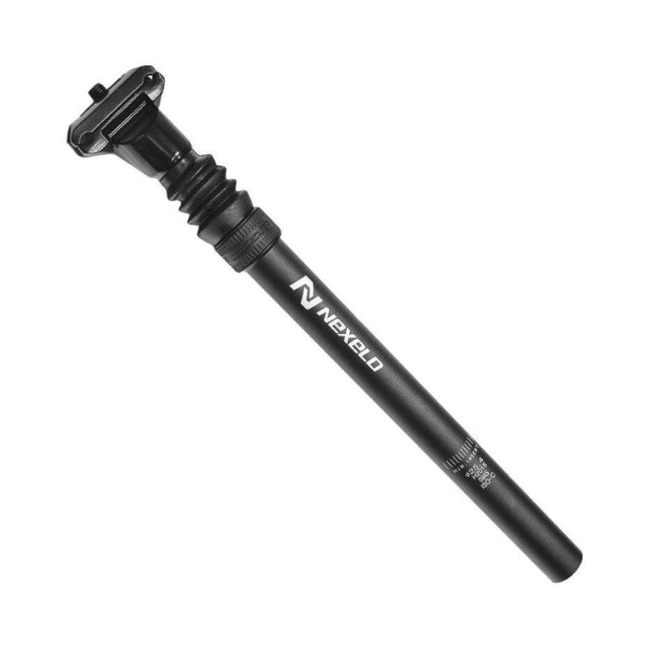 Nexelo AL Odpružená 27,2mm černá sedlovka - main (0)