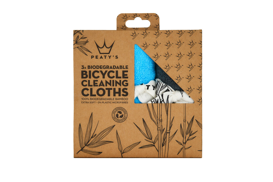 Peaty's Bamboo Bicycle Cleaning Cloths Čistící utěrky 3 ks - main (9)