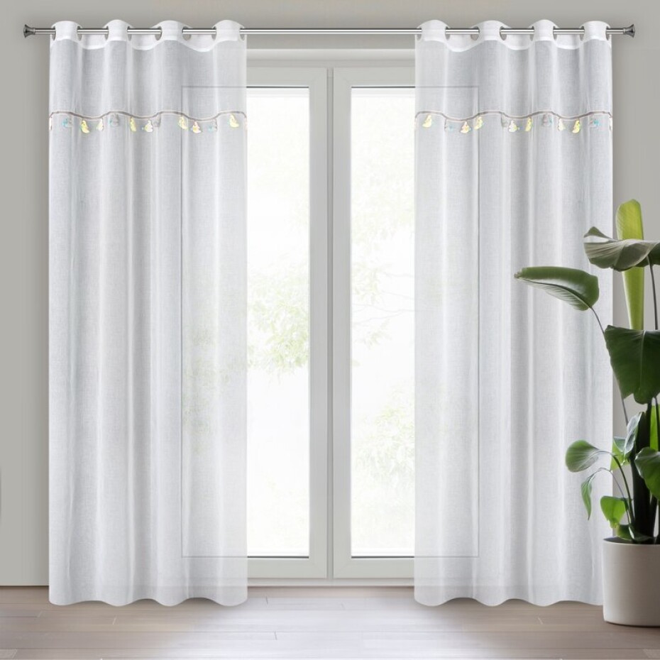 ArtFir Záclona KIDS 1 K | bílá 140 x 250 cm - main (0)