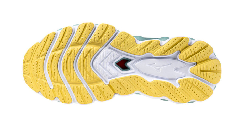 Dámská běžecká obuv Mizuno  Wave Sky 7 Eggshell Blue/White/Sunshine  UK 5 - main (3)