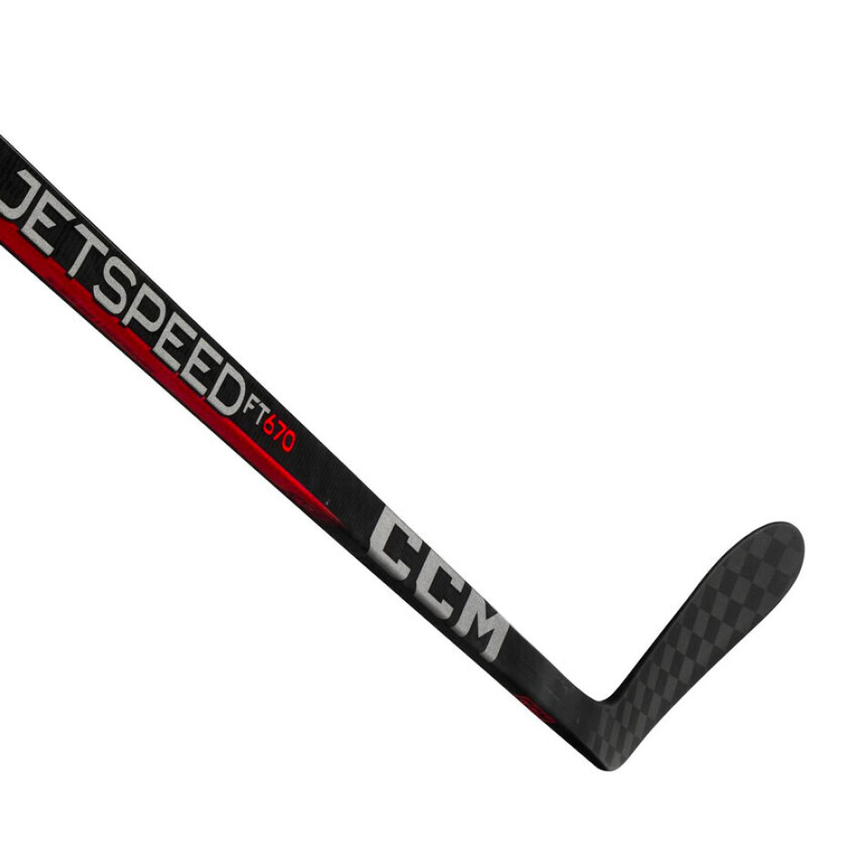 Kompozitová hokejka CCM JetSpeed FT670 Senior 28 pravá ruka dole, flex 75 - main (2)