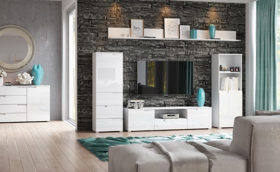 Szynaka Šatní skříň SELENE 28 | bílá - main (4)