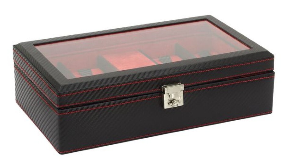 Box na hodinky Friedrich Lederwaren Carbon 32059-2 - main (1)