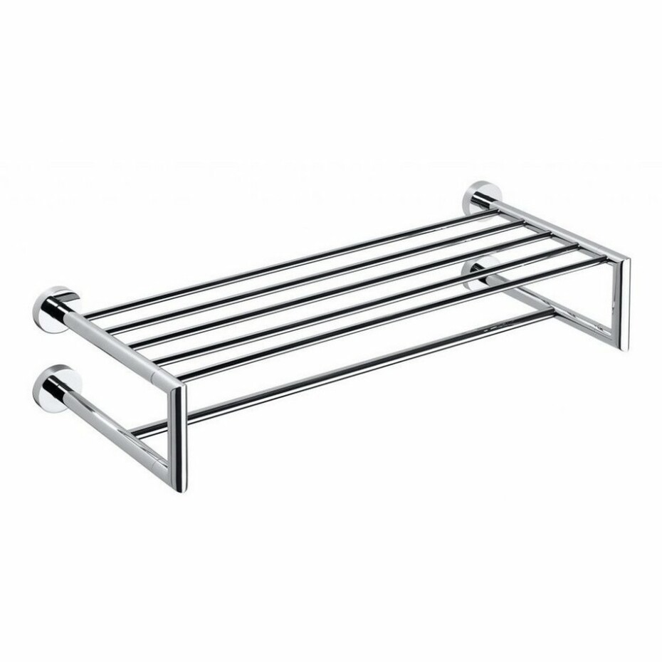 SAPHO XR416 X-Round polička na ručníky dvojitá 65 cm, stříbrná - main (0)