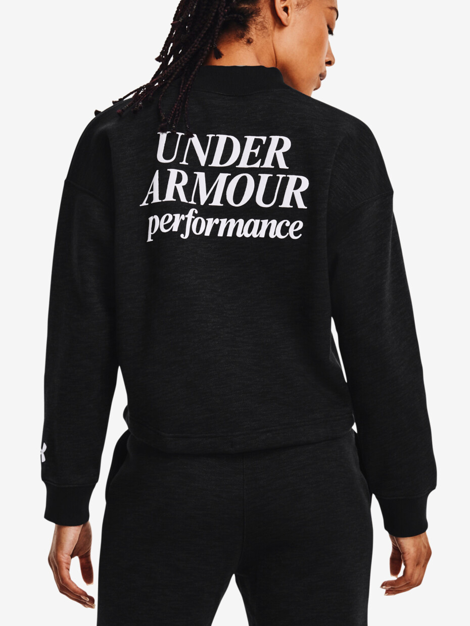 Dámská mikina Under Armour  Essential Script Crew-BLK XS - main (5)