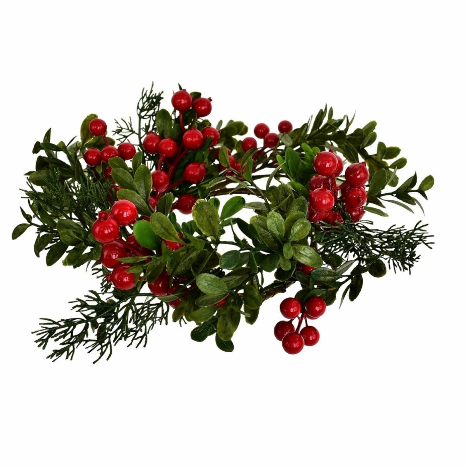 Vánoční zdobený věnec Navara, 30 cm - main (2)