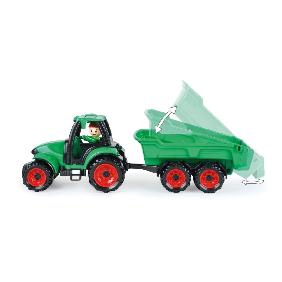 Lena Traktor s vlečkou Truckies, 32 cm - main (2)