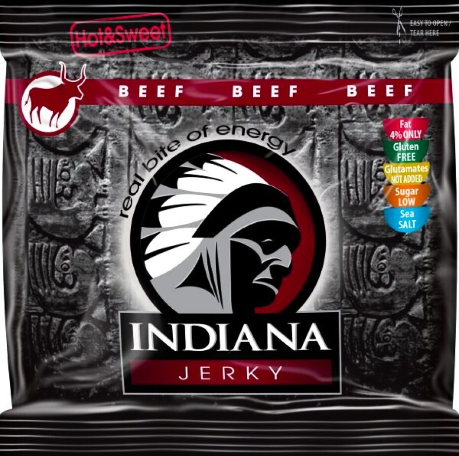 Indiana Jerky 60 g hovězí - originál - main (0)