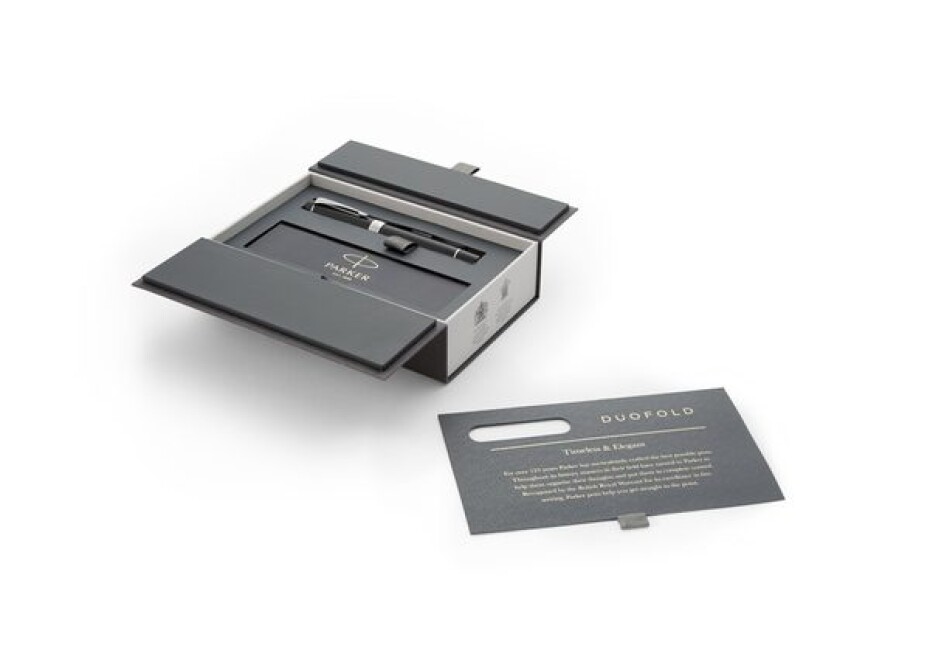 Plnicí pero Parker Duofold Classic Black CT 1502/813136 - hrot F (slabý) - main (2)