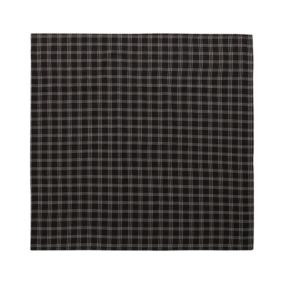 Boma Trading Ubrus Fleringe černá, 85 x 85 cm - main (0)