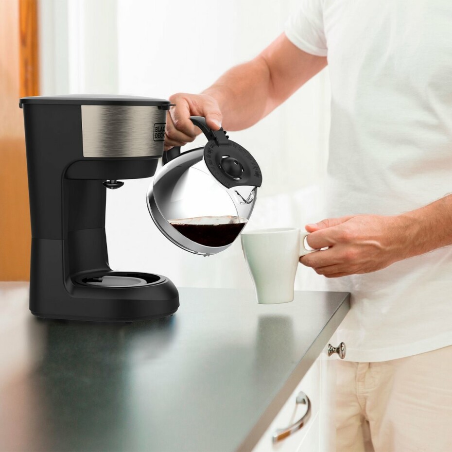 Black+Decker BXCO600E Kávovar, černá - main (2)