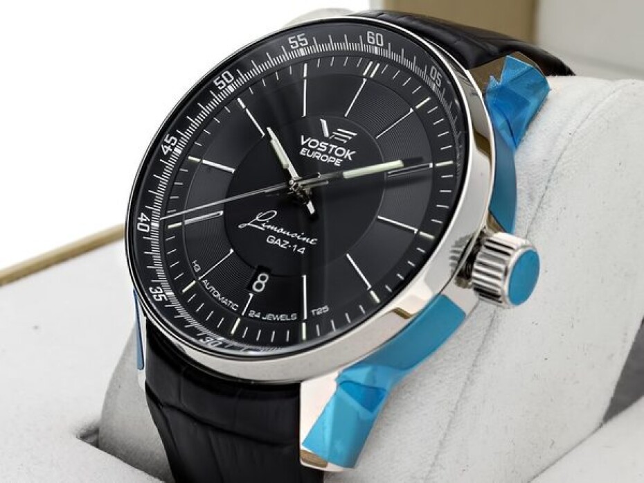 Vostok Europe GAZ-14 Limouzine Tritium Line NH35A/5651137 - Kožený řemínek - main (6)