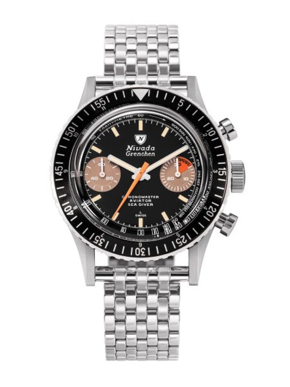 Nivada Grenchen Chronomaster Orange Boy Inter. Bezel - Manual - Oyster - main (5)