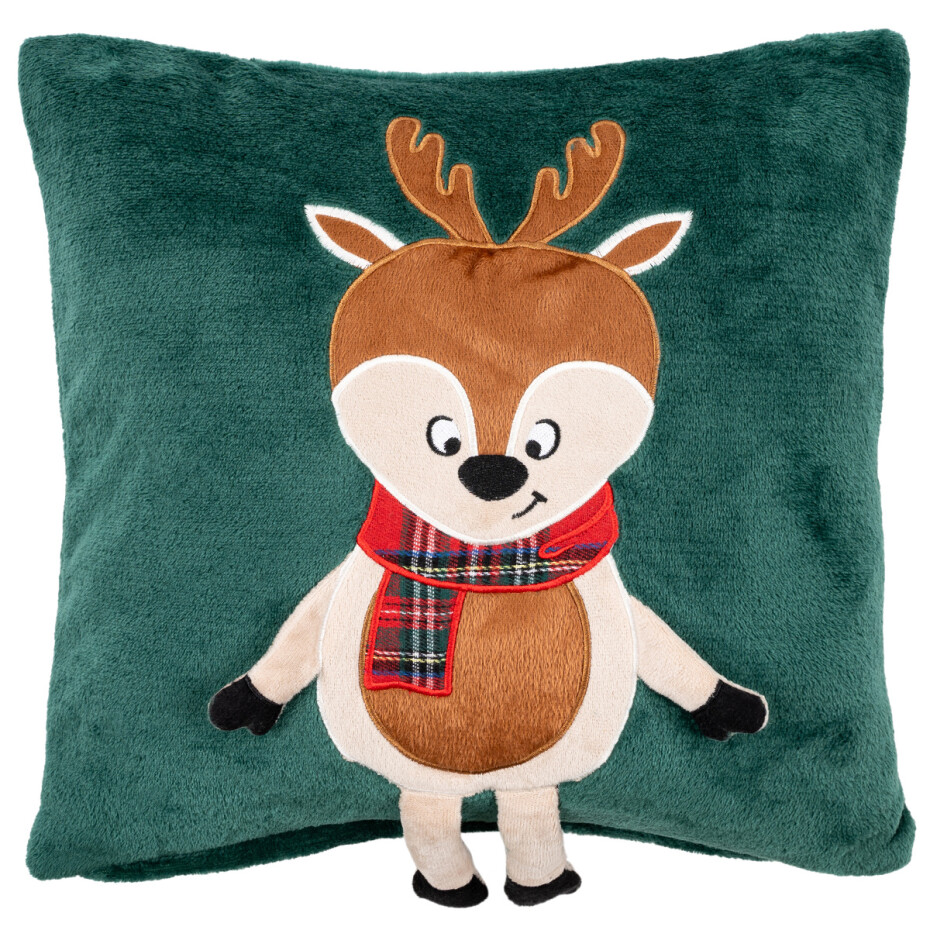 4Home Vánoční povlak na polštářek Reindeer, 40 x 40 cm - main (0)