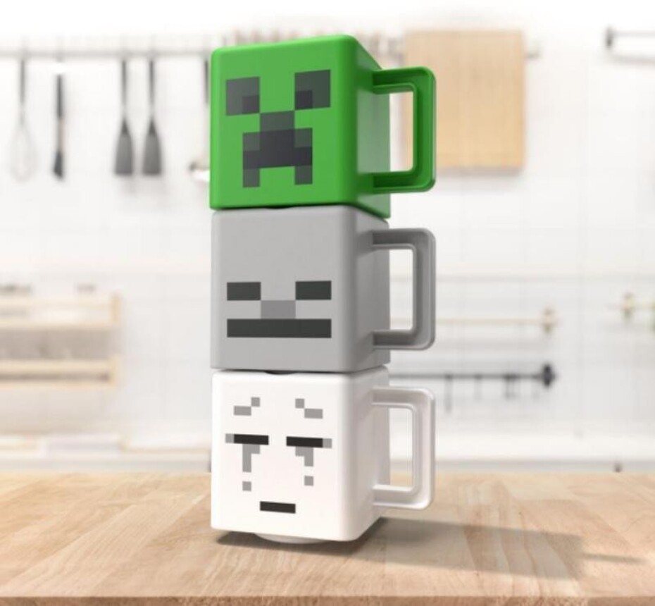 Minecraft Set 3 plastových hrnků - EPEE - main (0)