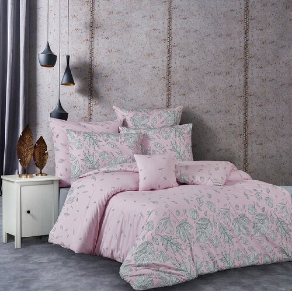 BedTex Bavlněné povlečení Hostid růžová, 220 x 200 cm, 2 ks 70 x 90 cm - main (0)