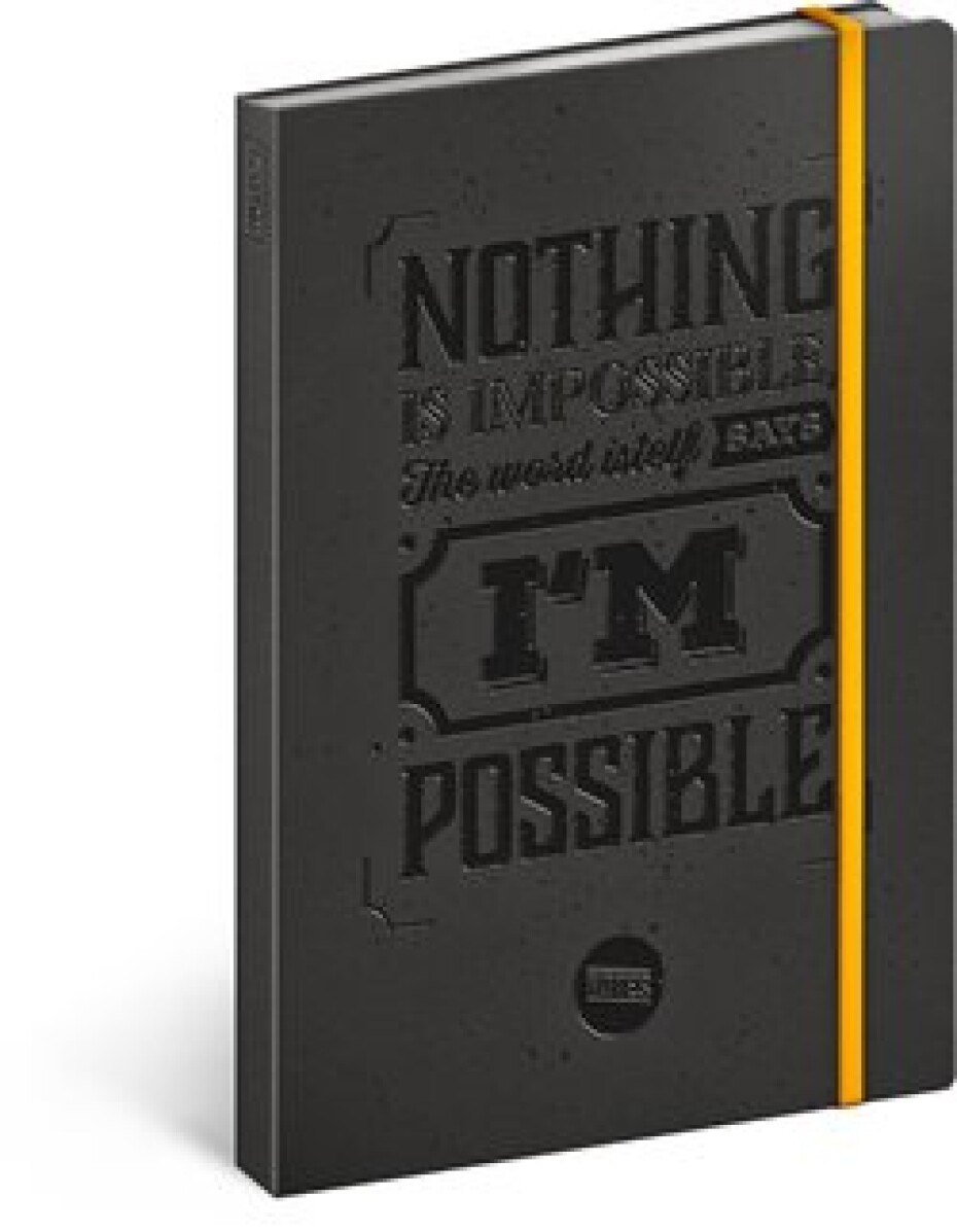 Notes Motivační linkovaný 13 x 21 cm - main (0)