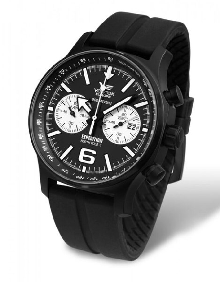 Vostok Europe Expediton North Pole-1 Chrono Line 6S21/5954199 - Silikonový řemínek  - main (0)