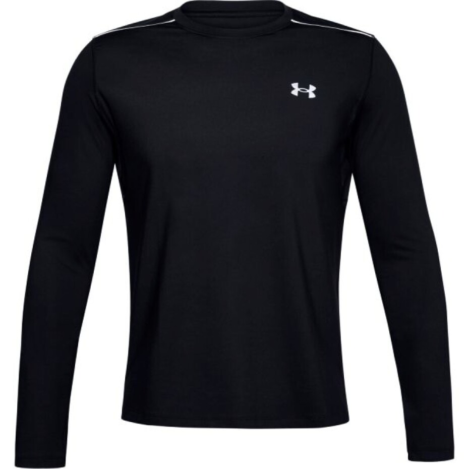 Under Armour tričko Empowered Crew LS 001/black/Reflective - main (0)