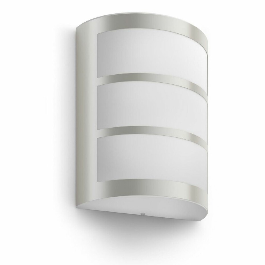 Philips Python UltraEfficient venkovní nástěnné svítidlo LED 3,8W 2700K, stříbrná - main (0)