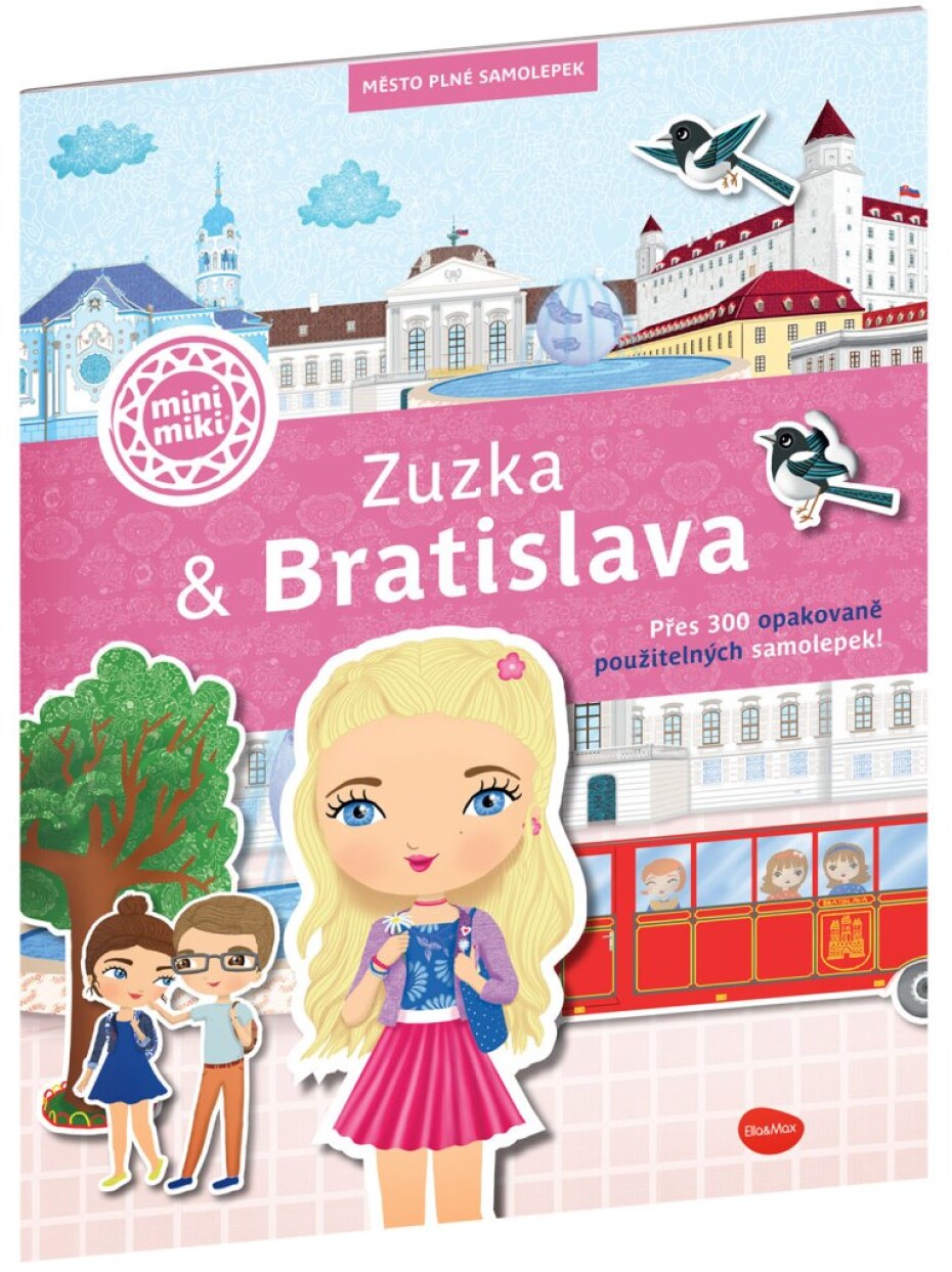 Zuzka &amp; Bratislava - Město plné samolepek - Ema Potužníková - main (0)