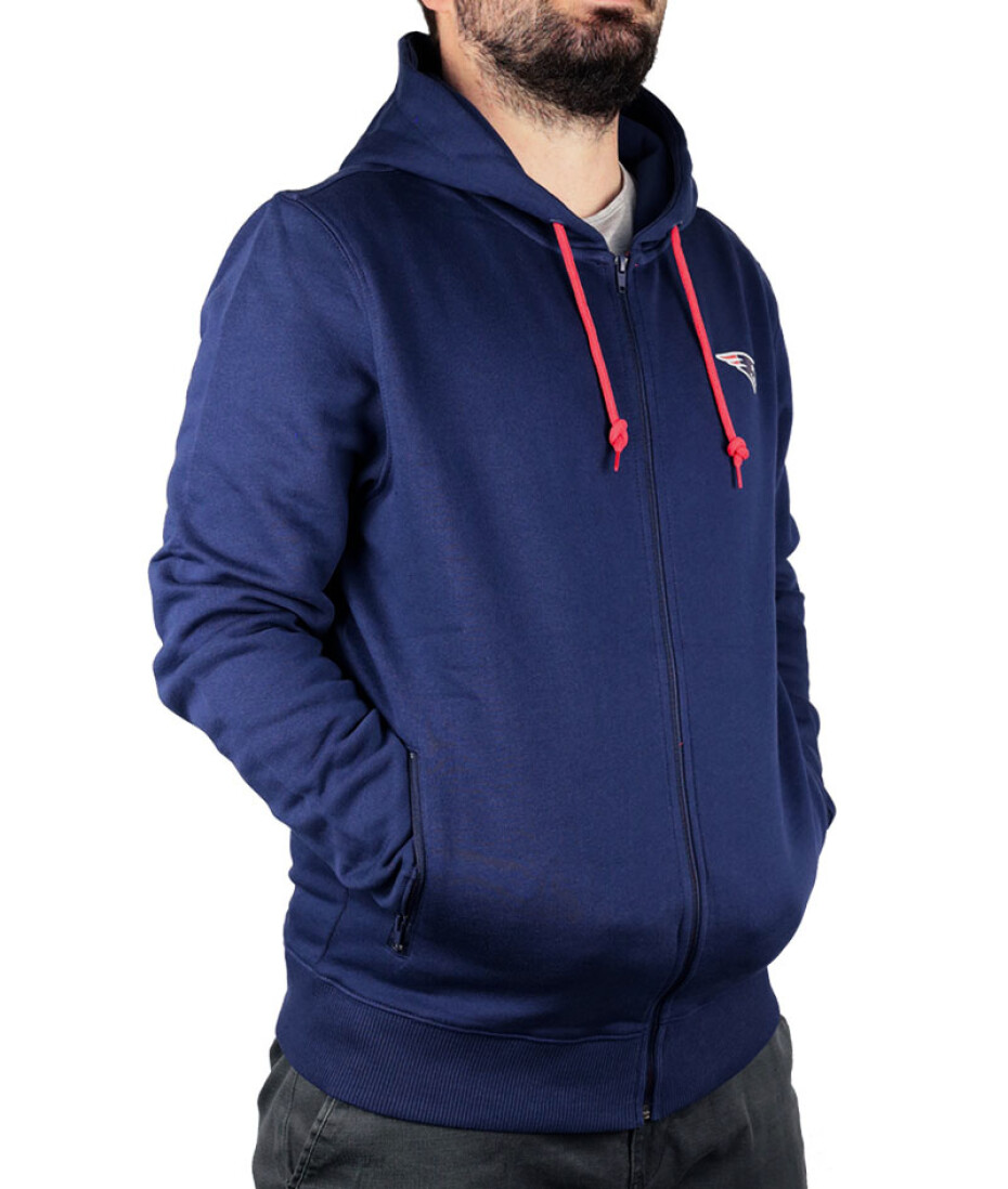 Pánská mikina Fanatics  Oversized Split Print Zip Thru Hoodie NFL New England Patriots S - main (2)