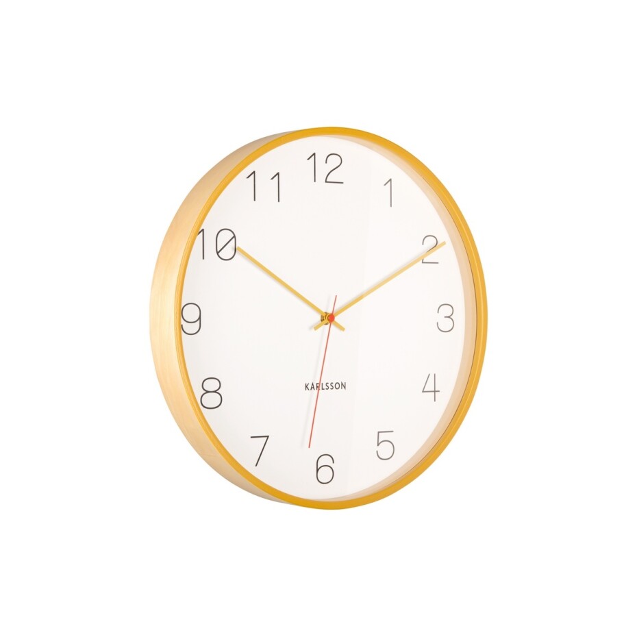 Karlsson 5926YE designové nástěnné hodiny 40 cm - main (2)