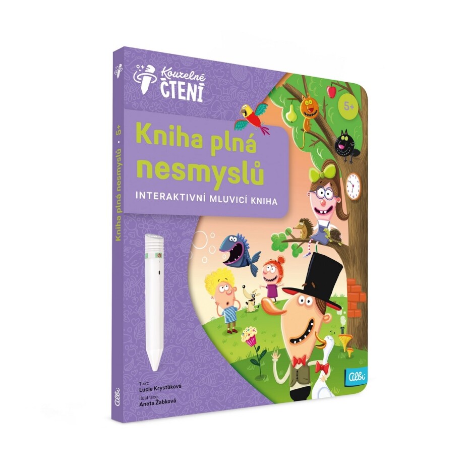 Kouzelné čtení Kniha Kniha plná nesmyslů - main (0)