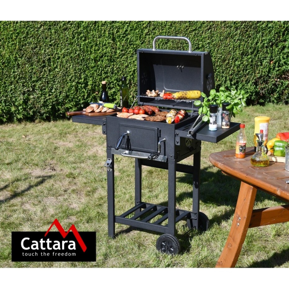 Cattara Gril na dřevěné uhlí Royal Partner, 97 x 98 x 35 cm - main (7)