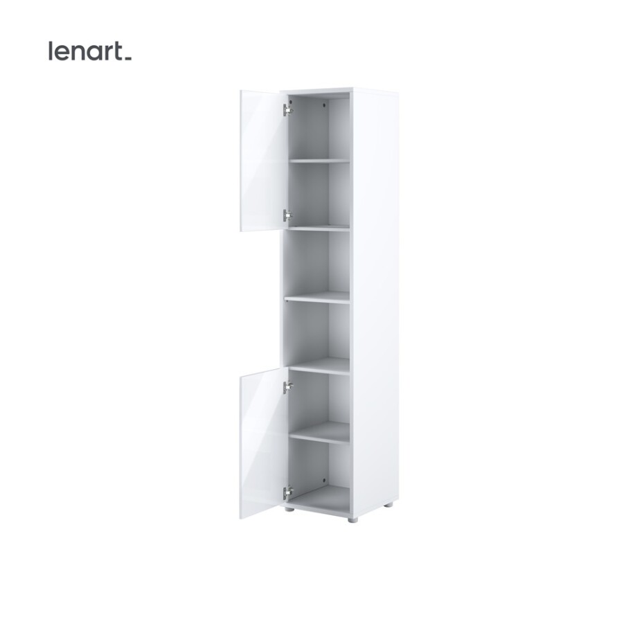 Dig-net nábytek Skříňka Lenart BED CONCEPT BC-08p | bílý lesk - main (12)