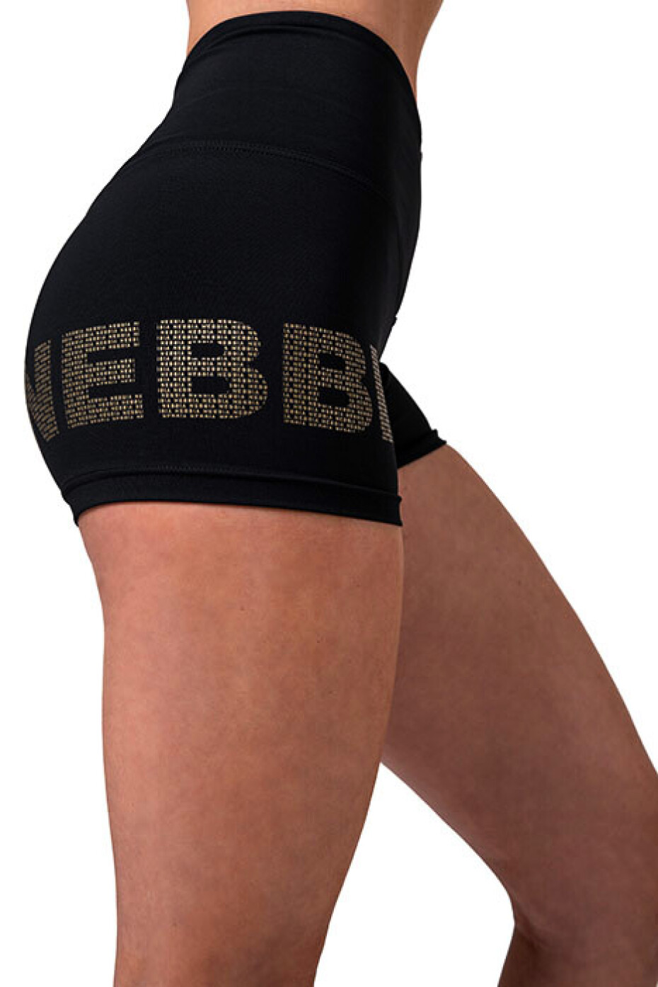 Nebbia dámské kraťasy Intense Gold print 828 černé - main (3)