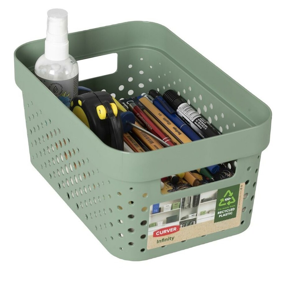 Curver Úložný box 4,5 l, zelená - main (1)