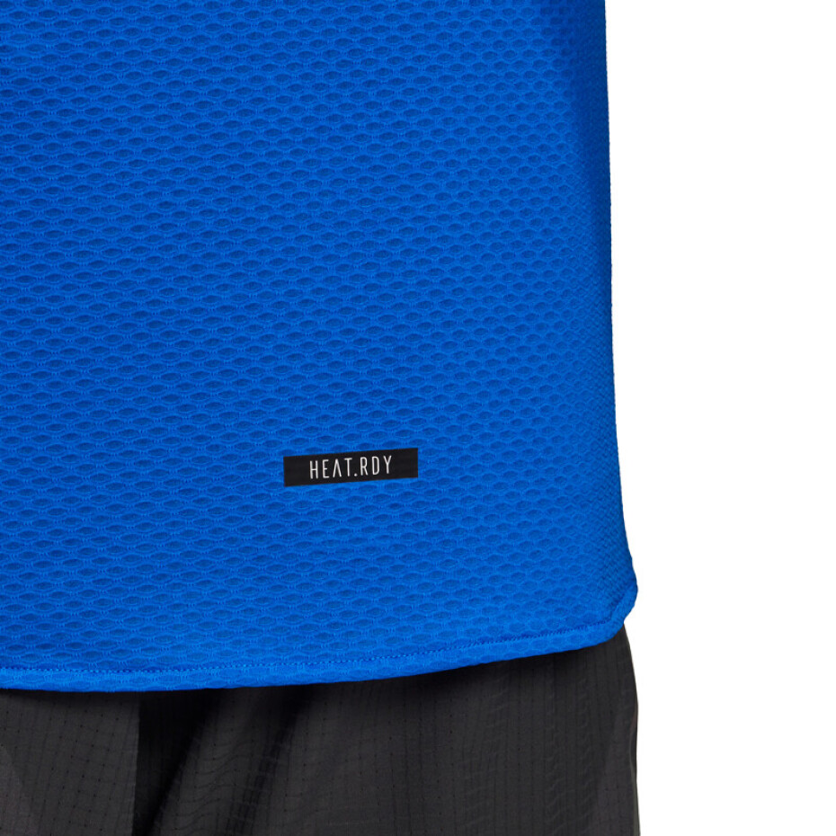 Pánské tričko adidas  Heat.Rdy blue S - main (4)