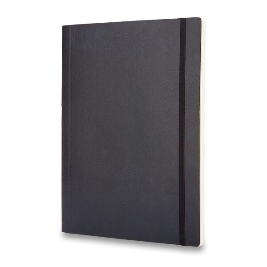 Zápisník Moleskine VÝBĚR BAREV - měkké desky - XL, čtverečkovaný 1331/11293 - Zápisník Moleskine - měkké desky černý - main (5)