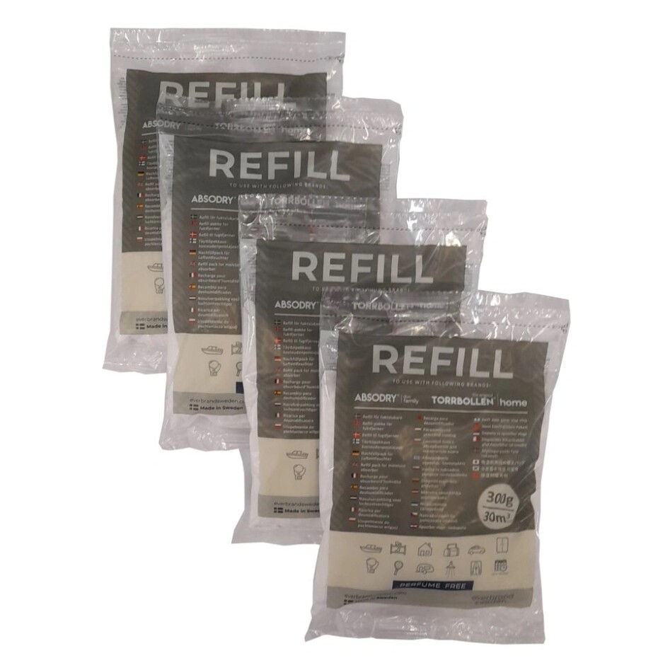 Everbrand náhradní sáčky do pohlcovače vlhkosti Absodry Duo Family Bag 3-series, 4 x 300 g - main (0)