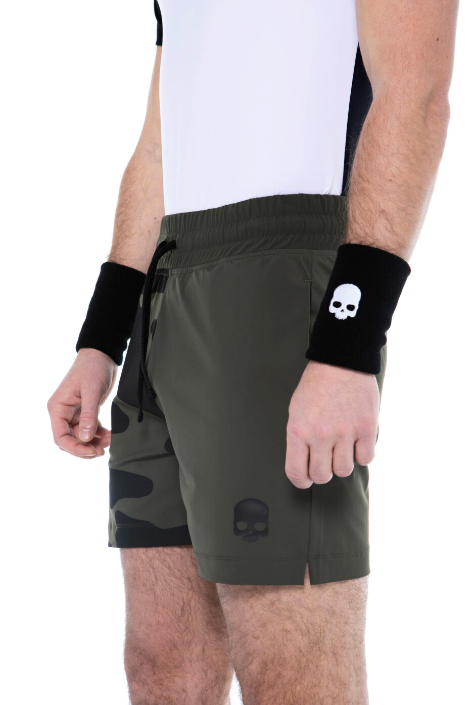 Pánské šortky Hydrogen  Tech Camo Shorts Military Green XXL - main (2)