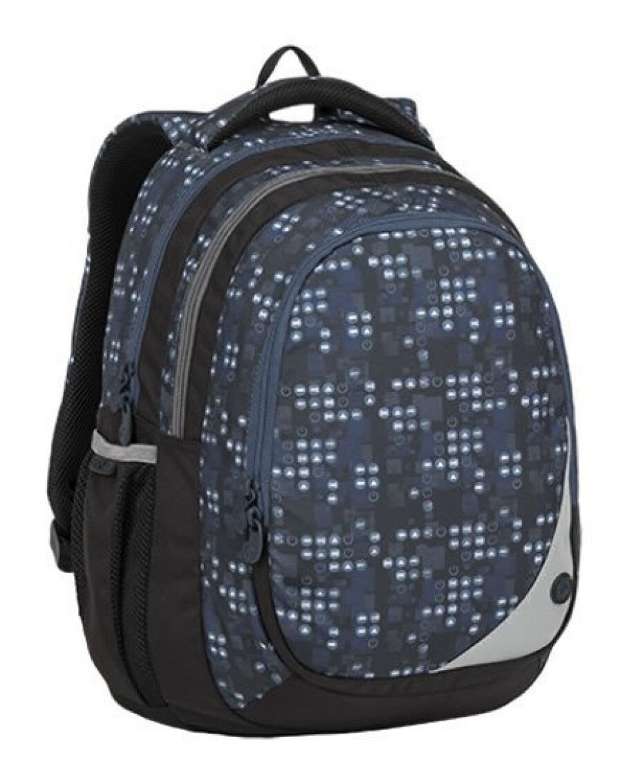 Bagmaster Školní batoh MAXVELL 9 B BLACK/GRAY/BLUE - main (0)