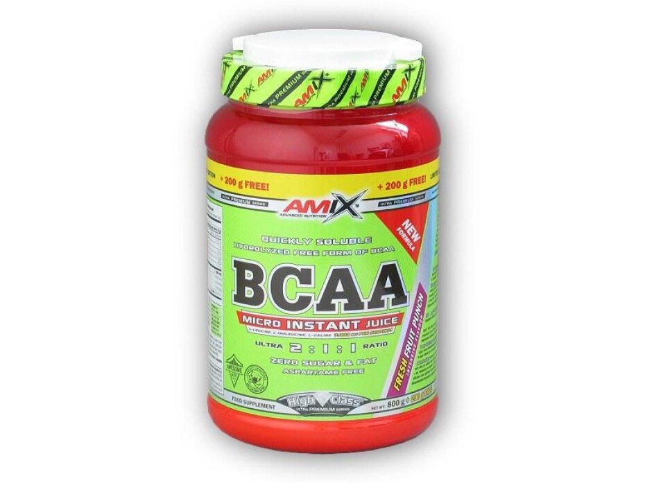 Amix High Class Series BCAA Micro Instant Juice 800g+200g free - main (0)