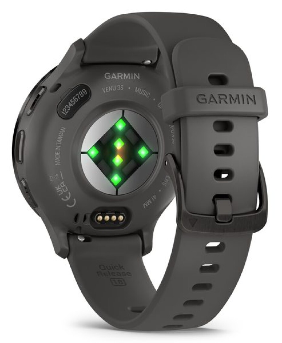 Garmin Venu® 3S Slate/Gray, Silicone band 010-02785-00 - main (6)