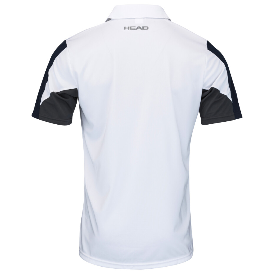 Head Club 22 Tech Polo Shirt bílo tmavě modrá - main (1)