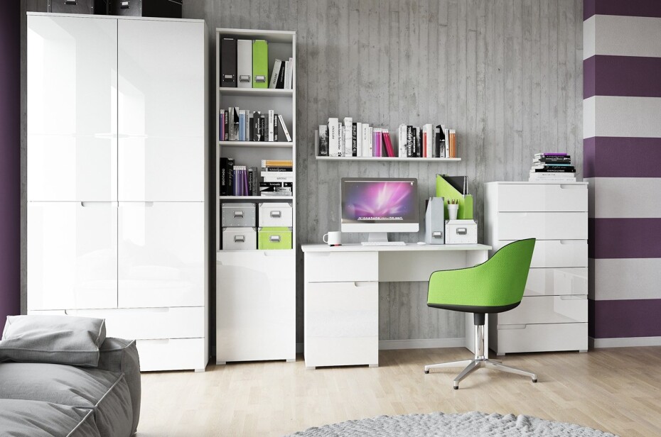 Szynaka Komoda SELENE 7 | bílá - main (4)