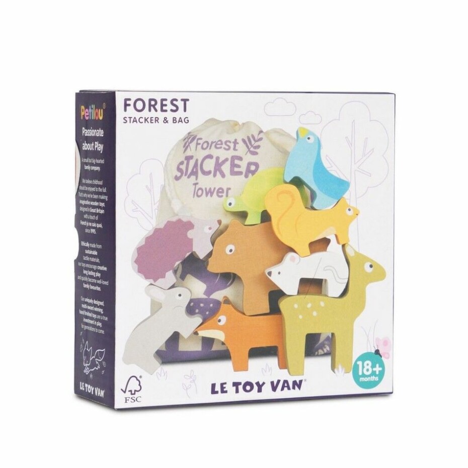 Le Toy Van Petilou Skládací věž zvířátka - main (3)