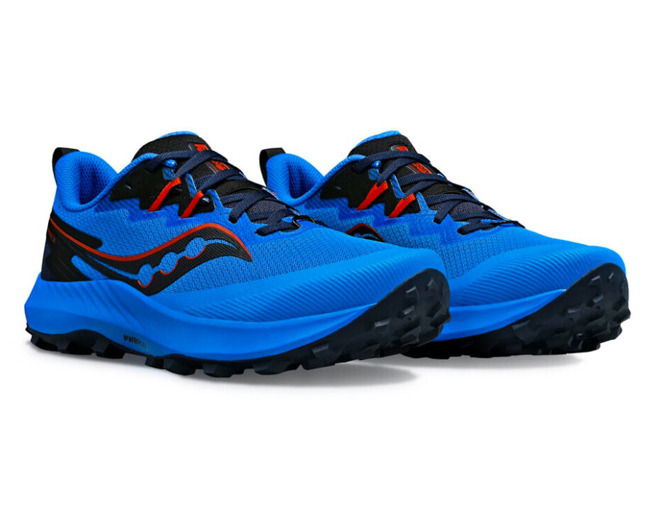 Pánská běžecká obuv Saucony  Peregrine 14 Cobalt/Black  UK 10,5 - main (2)