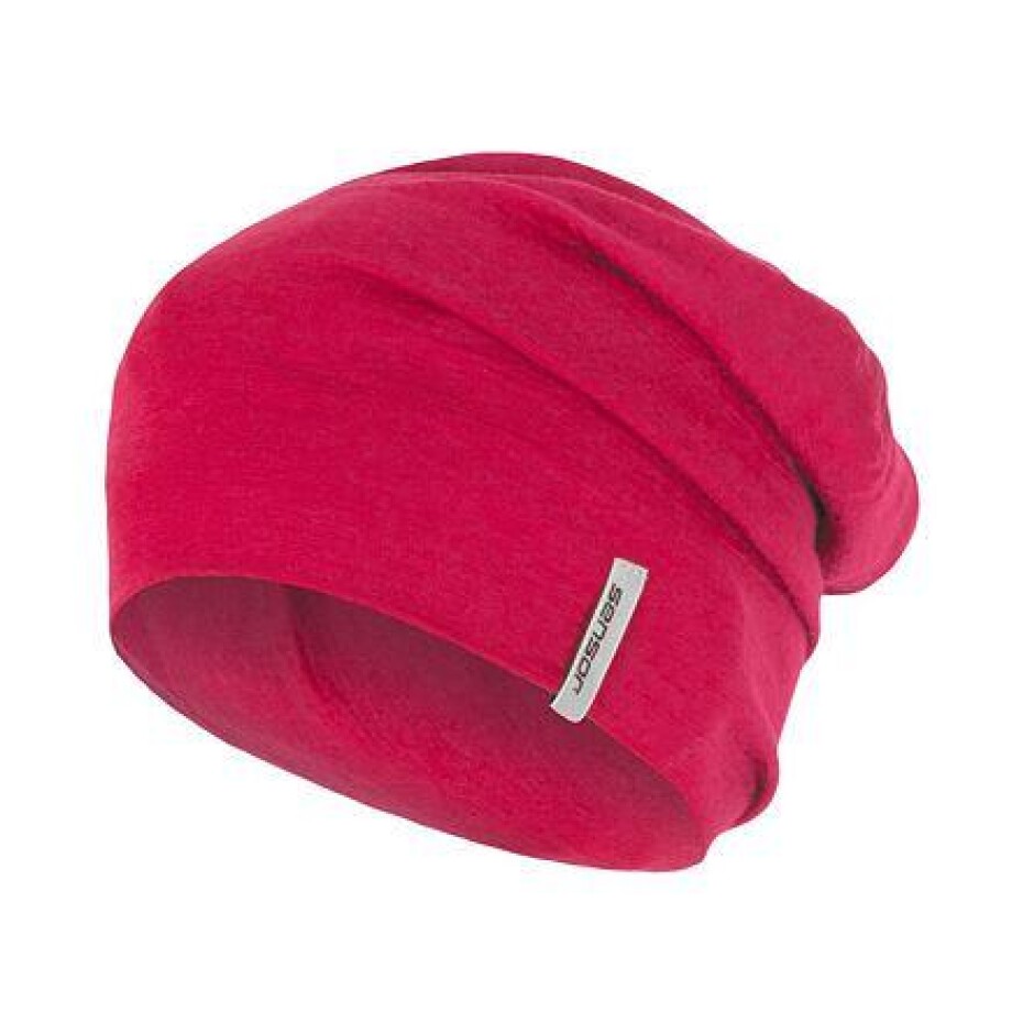 Sensor Čepice Merino Wool Magenta - main (0)